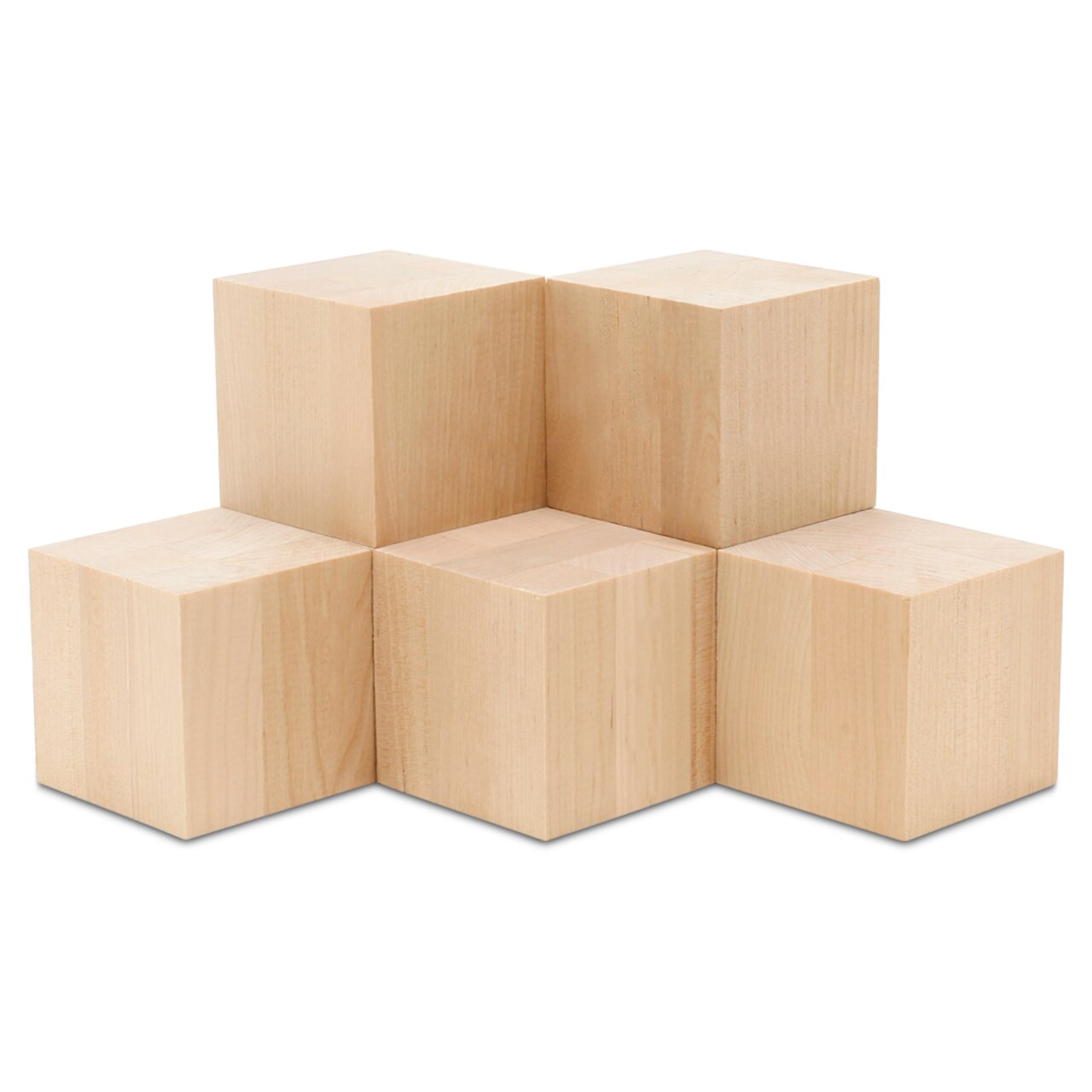Wood Craft Cubes, Multiple Sizes, Small Blocks, Crafts & Décor | Woodpeckers